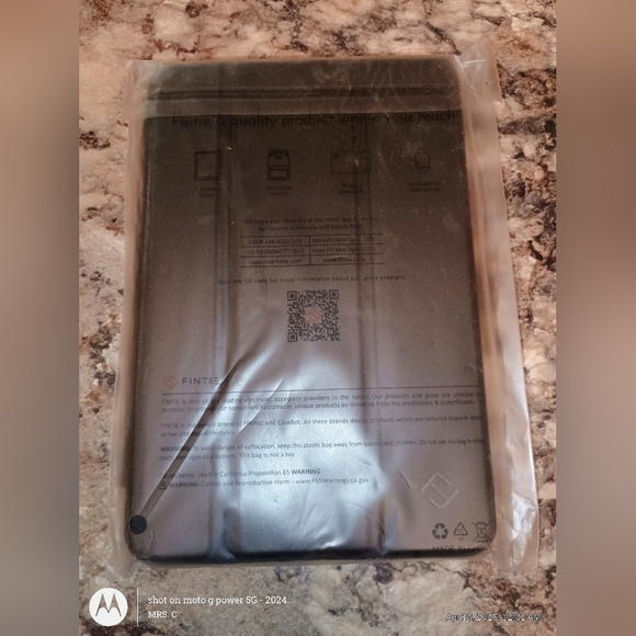 Black Tablet Case Fire 7 Hybrid Slim Black Tablet Case Brand New In Package - Picture 3 of 3